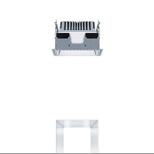 Zumtobel P-INF Q140H LED1800-940 LDO AL TL LED Decken-Einbauleuchte 60818231