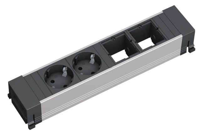 Bachmann 909.003 CONF 2xSchuko 2xABD