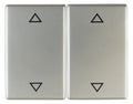 Berker 14357204 Wippe m.Aufdruck Symbol Pfeile K.5 Edelstahl Rostfrei