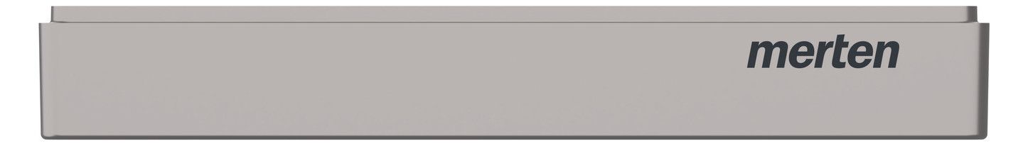 Mert MEG 4020-6550 D-Life Metall Rahmen 2fach Nickelmetallic