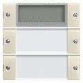 GIRA 214201 Wippenset 2fach Plus BSF System 55 Klar/Cremeweiß glänzend