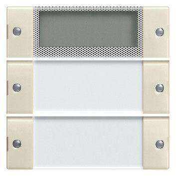 GIRA 214201 Wippenset 2fach Plus BSF System 55 Klar/Cremeweiß glänzend