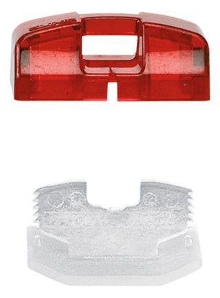 Jung 34KO5 Zug Einsatz f.Wippen m.Licht- leiter (..KO5) Zugschnur 50mm rot