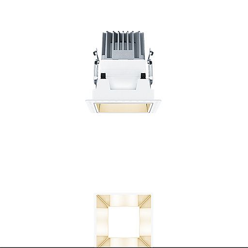 Zumtobel P-INF Q100H LED750-940 LDO GD TL LED Decken-Einbauleuchte 60817936