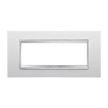 GEWISS GW16206TB Abdeckrahmen LUX 6M Milchweiss