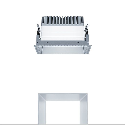 Zumtobel P-INF Q190H LED2500-940 LDO SM TL LED Decken-Einbauleuchte 60818296