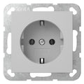 GIRA 4188015 SCHUKO-Steckdose System 55 Grau matt (lackiert)