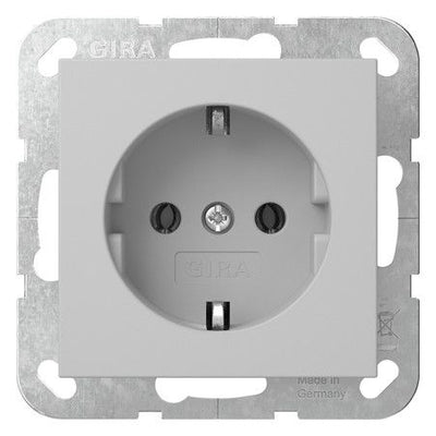 GIRA 4188015 SCHUKO-Steckdose System 55 Grau matt (lackiert)