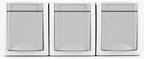 RED 2410-50-0030 Schuko Steckdose FR AP 3-fach IP54 waagrecht