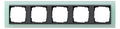 GIRA 021585 Abdeckrahmen 5fach Zwischen rahmen AN Event Opak Mint