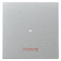 GIRA 367826 Wippe KF+Heizung Ein/Aus System 55 Farbe Alu