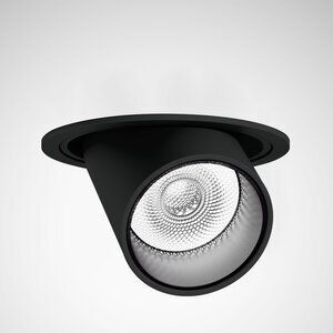 Einbauleuchten Lenty EB Linse schwarz rund ETDD 22W 1735lm 90 Spot (SP) IK00