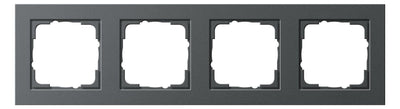 GIRA 021423 Abdeckrahmen 4fach E2 Anthrazit