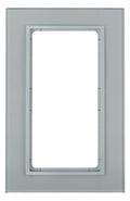 Berker 13096414 Glasrahmen m.großem Ausschnitt B.7 alu