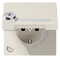 Jung LS 1520 NAKLSL SCHUKO-Steckdose 16A 250V Berührungs.- schutz Klappd.SF