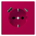 Jung LC1520-15CA230 SCHUKO-Steckd.m.USB Typ AC LC32101