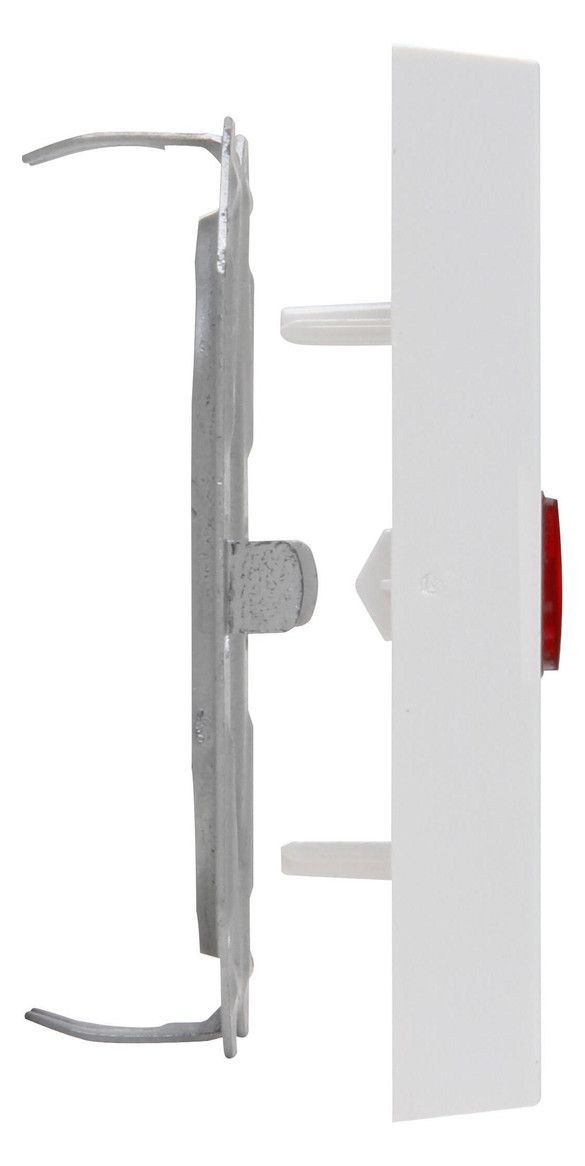 Kopp 491972004 HK07 Flächenwippe 2P m.Linse rot reinweiß