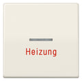Jung AS591HBF Wippe Heizung Notschalter m.Lichtleiter bruchsicher Serie AS weiß