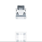 Zumtobel PANOS EVO Q100H 15W LED840 SWI AL WH LED Einbauleuchte 60815241