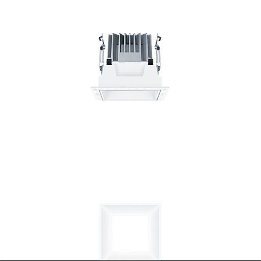 Zumtobel P-INF Q100L LED750-930 LDO SM TL LED Decken-Einbauleuchte 60817915