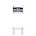 Zumtobel P-INF Q140L LED1800-940 LDO AL WH LED Decken-Einbauleuchte 60818207