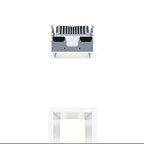 Zumtobel P-INF Q140H LED1000-930 LDO AL WH LED Decken-Einbauleuchte 60818179