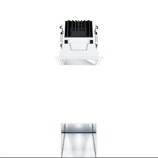 Zumtobel P-INF Q100WW LED1300-940 LDO AL TL LED Decken-Einbauleuchte 60818021