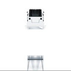 Zumtobel P-INF Q100WW LED1300-930 LDO AL TL LED Decken-Einbauleuchte 60818020