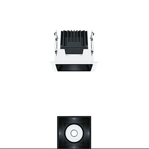 Zumtobel PANOS INF Q100L 15W LED930 LDO VFL-BK TL LED Decken-EBleuchte 60816819
