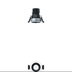 Zumtobel PANOS INF R68V 10W LED940 LDO SP-BK WH LED Decken-EBleuchte 9 60816912
