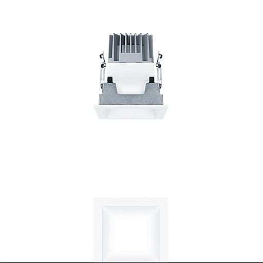 Zumtobel P-INF Q100H LED1300-930 LDO WH WH LED Decken-Einbauleuchte 60817962