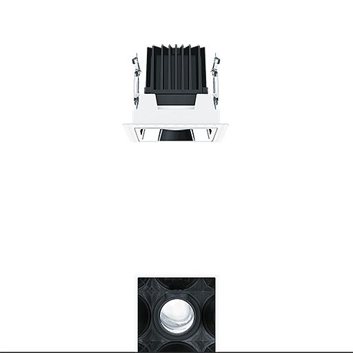 Zumtobel PANOS INF Q100V 15W LED940 LDO SP-AL TL LED Decken-EBleuchte 60817532