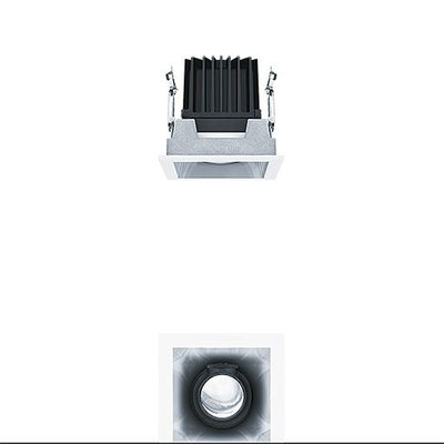 Zumtobel PANOS INF Q100V 22W LED930 LDO FL-SM WH LED Decken-EBleuchte 60817233