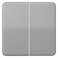 Jung CD595BFGR Wippe Serienschalter bruchsicher grau