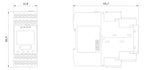 Siemens 3TK2810-1KA41 Sicherheitsschalt- gerät Drehzahlüberwachung DC24V