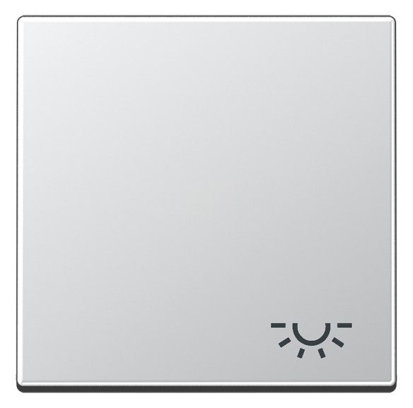 Jung A590LAL Wippe Symbol Licht Serie A aluminium