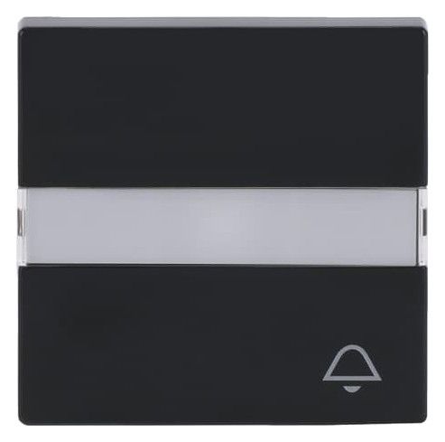 BJ 1764 NLI/KI-81 Wippe anthrazit future linear Abdeckung f.Schalter/Taster