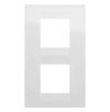 GEWISS GW16424TB Abdeckrahmen GEO International 2+2M vert. 71mm Milchweiss