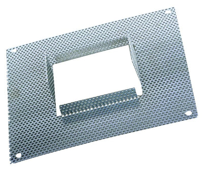 Rutec 57154 Einputzrahmen f.57200-57216 aus Metall (Lochblech)