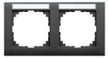 Mert MEG 4021-3614 M-Pure-Rahmen 2f m.Beschriftungsträger waag anth M-Pure