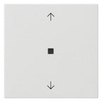 GIRA 538803 Wippe 1fach Pfeile KF System 55 Reinweiß glänzend