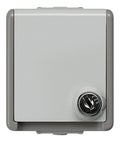 Siemens 5UB4705 DELTA fläche IP44 SCHUKO Steckdose m.Schloss gleichschließend