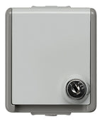 Siemens 5UB4705 DELTA fläche IP44 SCHUKO Steckdose m.Schloss gleichschließend