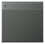 Jung AL2990NAAN Wippe Schriftfeld LS Aluminium anthrazit
