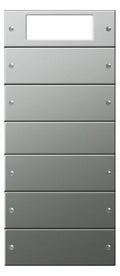 GIRA 2145601 Wippenset 5fach Plus (2+3) System 55 Edelstahl