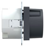 Mert 232814 FI-SCHUKO-Steckdose BRS anthrazit System M