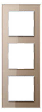 Jung AC583GLCH Glasrahmen 3fach Serie A creation champagner