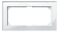 Mert 487819 M-PLAN-Echtglasrahmen 2f o.Mittelsteg Brillantweiß