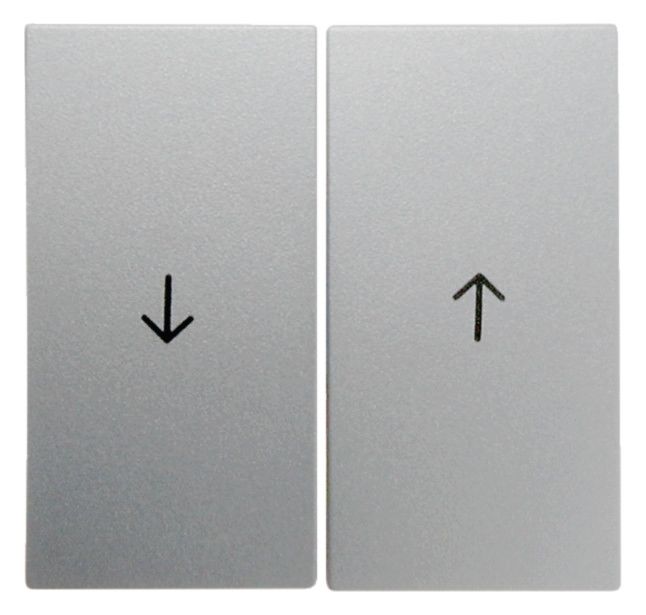 Berker 16251404 Wippe m.Aufdruck Symbol Pfeil B.7 alu matt