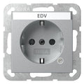 GIRA 445226 SCHUKO-Steckdose Kontroll+ BSF System 55 Farbe Alu
